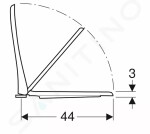 GEBERIT - Selnova Dětské WC sedátko, duroplast, Softclose, bílá 500.339.01.1