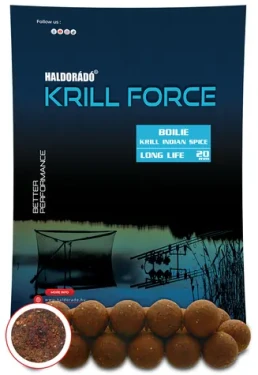 Haldorádó Boilies Krill Force Long Life 700g 20mm Krill Indian Spice (HD32370)