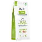 Brit Care Sustainable Adult Medium Breed Chicken & Insect 12 kg