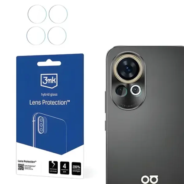 3mk Lens Protection sklo na fotoaparát Huawei Nova 12 Pro/12 Ultra / Ochranné sklo / hybridní / 4 ks