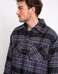 Carhartt WIP L/S Parson Shirt Parson Check, Shady Purple L
