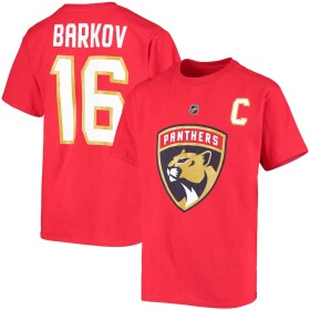 Outerstuff Dětské Tričko Aleksander Barkov #16 Florida Panthers Name Number Velikost: Dětské 14 let)