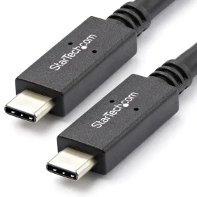 StarTech kabel USB-C s Power Delivery 5A černá / 10Gbps / 1m (USB31C5C1M)