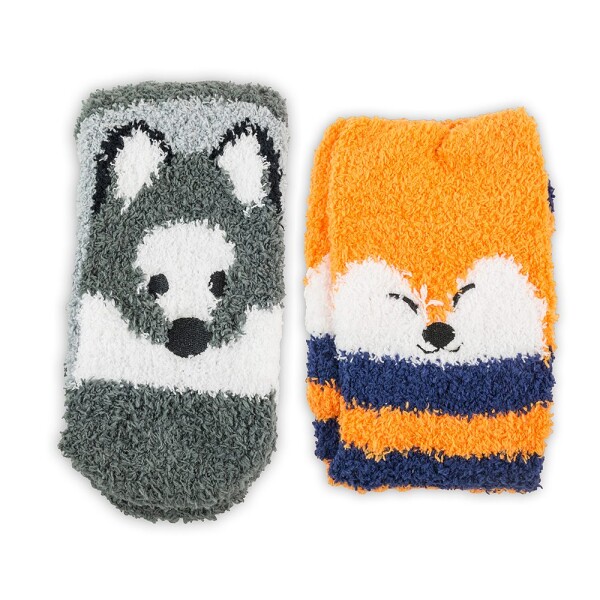 Ponožky chlapecké FLUFFY- 2pack, Pidilidi, PD0146-22, uni - 31-34