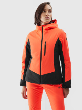 Dámská lyžařská bunda membrána 5000 4FAW23TJACF121-63N oranžová 4F