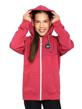 Horsefeathers OLIVE claret red dětská mikina na zapínání - XL