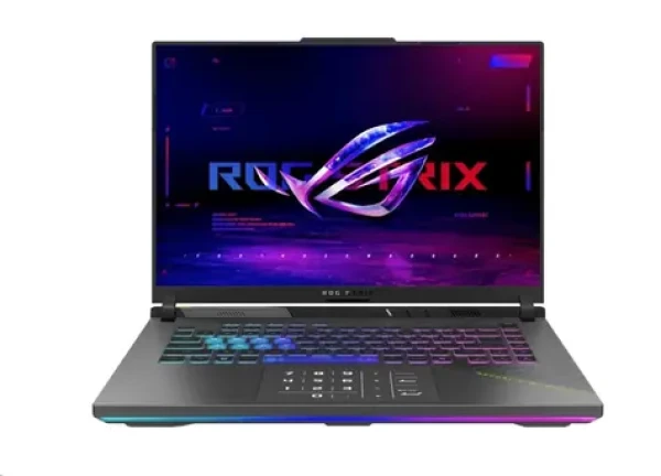 Asus ROG Strix G16 šedá / 16" WQXGA / Intel Core Ultra 9 9955HX 2.5GHz / 32GB / 1TB SSD / RTX 5070 / Bez OS (G614FP-S5005)