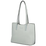 Stylová dámská kabelka na rameno Delami Velvet Aura, světle šedá