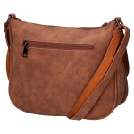 Trendy dámská koženková crossbody kabelka Ulipa, hnědá