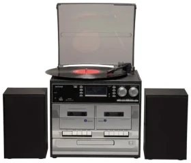 Denver MRD-166 / Hudební minisystém / gramofon CD kazetový přehrávač / FM / DAB (dmrd166)