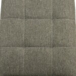 Jídelní židle, potah látka tmavé cappuccino, kov cappuccino matný lak