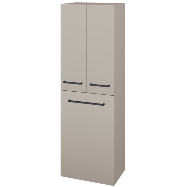 Dřevojas - Vysoká skříň s košem na prádlo DOS SVD3K 50 - N07 Stone / Úchytka T06 / N07 Stone 209780H
