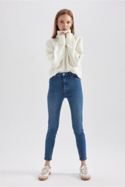 DEFACTO Skinny Fit Skinny Leg Ankle Length Jeans