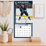 JF Turner Kalendář Seattle Kraken NHL 2026 Wall Calendar