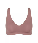 Dámská podprsenka ZERO Feel 2.0 Soft bra - BROWN - sv. hnědá 1141 - SLOGGI BROWN S