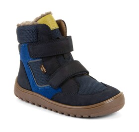 Chlapecké zimní barefoot boty UP HILL WOOL Dark Blue Froddo G3160262 - 34