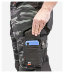 Vertex Camo pracovní kalhoty pánské camouflage dark gray 62