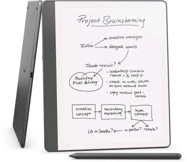 Amazon Kindle Scribe 2024 64 GB tungsten / E-čtečka / Premium Pen / bez reklam