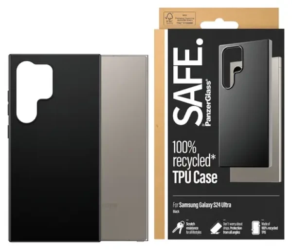 PanzerGlass Safe černá / Pouzdro / Samsung Galaxy S24 Ultra / TPU (PAN000656)