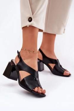 Sandály na podpatku model 212828 Step in style 36