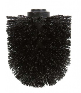 Kielle - Náhradní díly Náhradní štětiny WC kartáče, černá 90403174