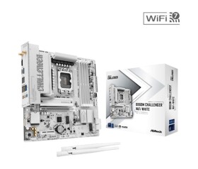 ASRock MB Sc LGA1851 B860M Challenger WiFi WHITE, Intel B860, 4xDDR5,1xHDMI, WiFi, mATX EDF_1883151