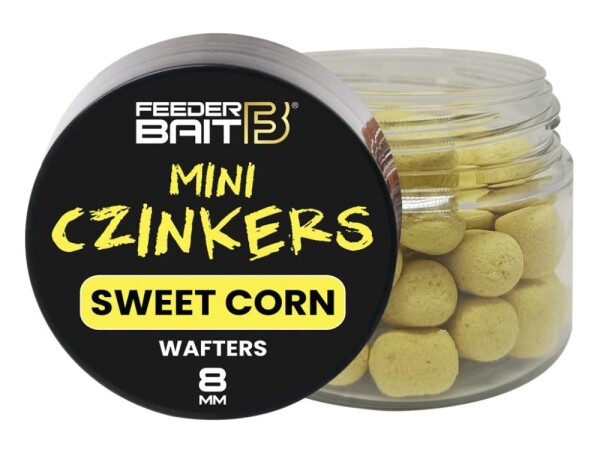 FeederBait Mini Czinkers Wafters 6x8mm 25ml - Sladká kukuřice,FeederBait Mini Czinkers Wafters 6x8mm 25ml - Sladká kukuřice