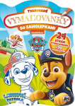 Vymaľovanky so samolepkami Labková patrola