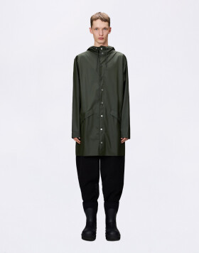 Rains Long Jacket 03 Green XL