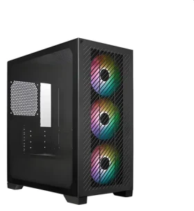 Cooler Master Elite 301 černá / Skříň / Micro-ATX / Mini Tower / Bez zdroje / 3× ARGB 120mm (E301-KGNN-S00)