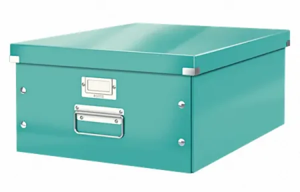 Leitz Univerzální krabice Click&Store, velikost L (A3), ledově modrá 60450051