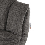 Polohovací křeslo, elektrické zabudované ovládání, funkce zero gravity, šedá, látka, TV-C5590 GREY2