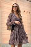 Arnila Brown Dress - Merribel L/XL