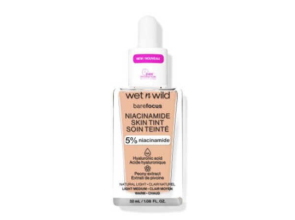 Wet n Wild Niacinamide Skin Tint make-up Natural Light