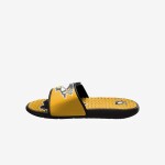 FOCO Pánské pantofle Pittsburgh Penguins NHL Colorblock Slipper Velikost: L = 44-45 EU