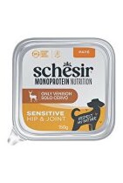 Schesir Dog vanička Monopr.Hip&Joint Zvěřina paté 150g