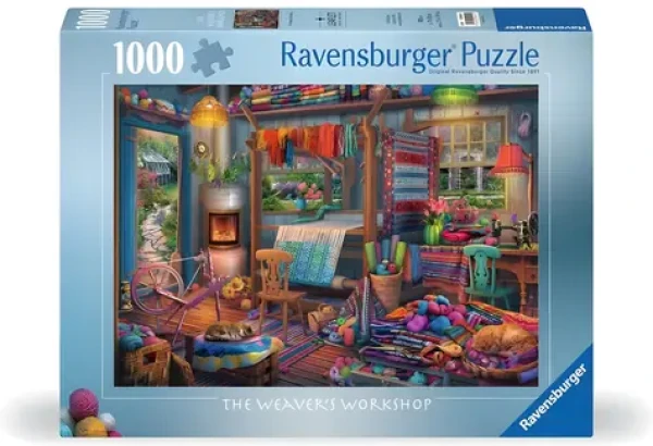 RAVENSBURGER Puzzle Tkalcovská dílna