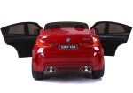 Mamido Elektrické autíčko BMW X6 M dvoumístné XXL lakované červené