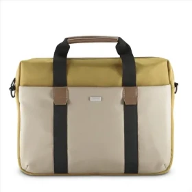 Hama Silvan béžová-žlutá / brašna na notebook / 34-36 cm (13,3-14,1") / recyklovaný polyester (222062)