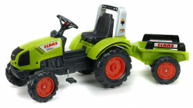 Traktor šlapací Claas Arion 430 s valníkem zelený - Alltoys Falk