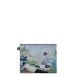 Taštičky na zip 3 ks LOQI IMPRESSIONISM Seurat, Monet, Van Gogh