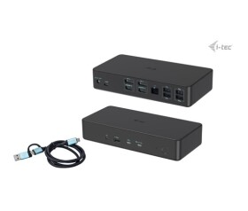I-tec USB 3.0/USB-C/Thunderbolt 3 Professional Dual 4K Display Dock.st. Gen2, PD 100W EDF_2108585