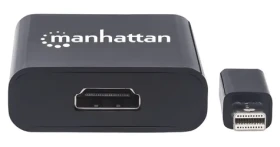 Manhattan Mini DisplayPort - HDMI černá / Adaptér / Aktivní / 4K 60 Hz / HDCP 2.2 (152570)
