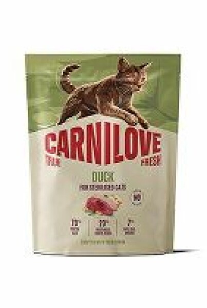 Carnilove Cat True Fresh Dry Duck Steril. Ad.AB 400g