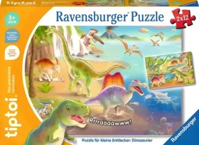 RAVENSBURGER Puzzle Tiptoi: Dinosauři