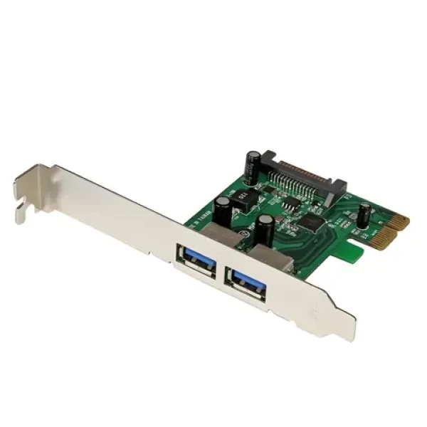 StarTech PCIe karta 2x USB 3.0 / Řadič / PCI Express / UASP / Renesas µPD720202 (PEXUSB3S24)