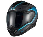Helma na moto Nexx X.Rally Yuma grey/blue - M