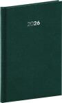 Týdenní diář 2026 NOTIQUE A5 - Balakon zelený, 15 x 21 cm