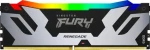 Kingston FURY Renegade RGB Silver 16GB DDR5 6400MHz / DIMM / CL32 / 1.4V / RGB / XMP (KF564C32RSA-16)