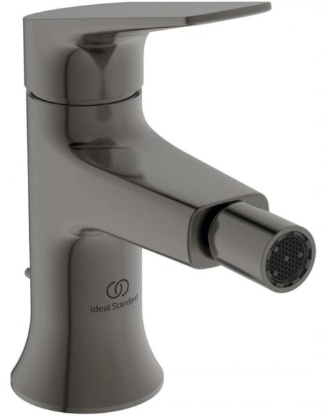 IDEAL STANDARD - La Dolce Vita Bidetová baterie s výpustí, Magnetic Grey BD664A5